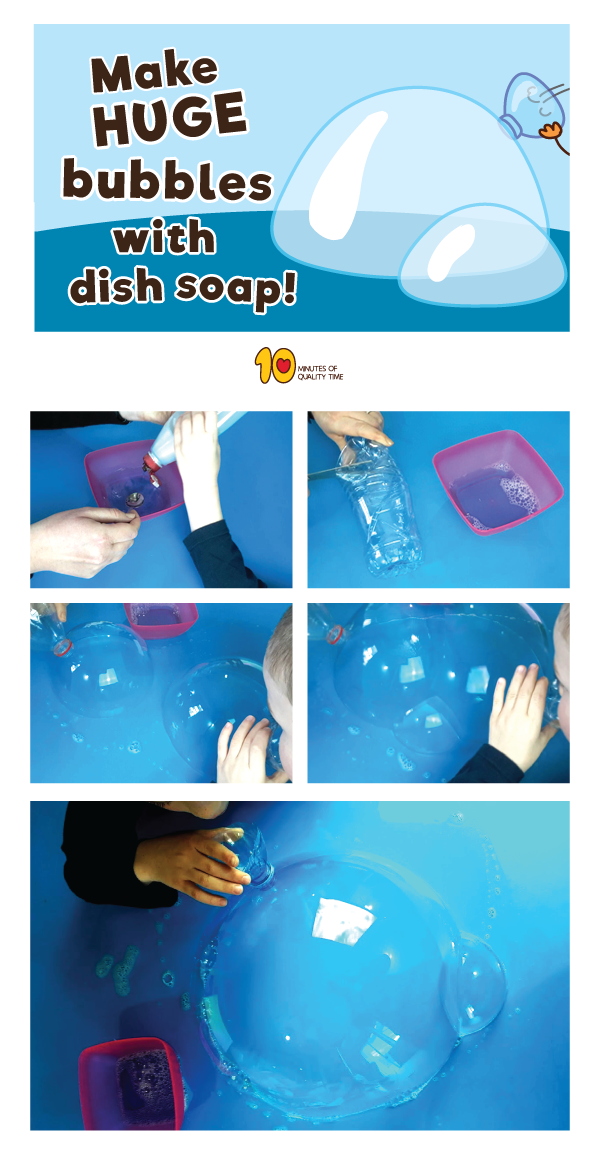 Make Huge-Bubbles With Your Kids