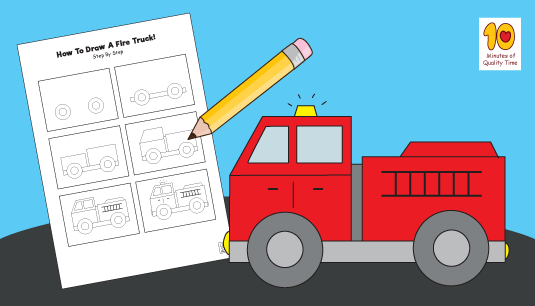 fire engine drawing