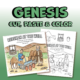 26 Genesis Bible Stories Cut, Paste & Color Activity Pack