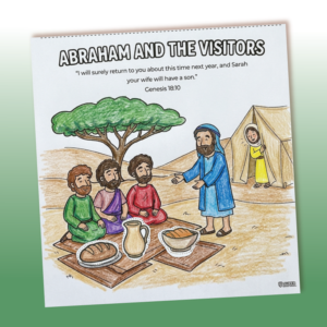 26 Genesis Bible Stories Cut, Paste & Color Activity Pack